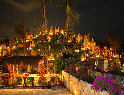 Xcaret cementery at Life and death festival