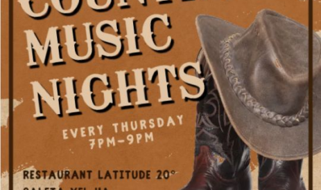 Country Music Night @ Restaurant Latitude 20°